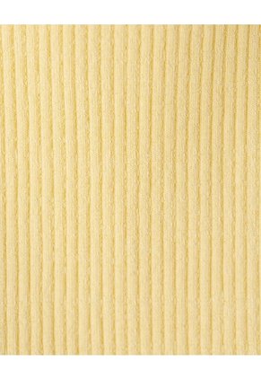 Camiseta Slim Tejido De Punto Amarilla Niña Amarillo