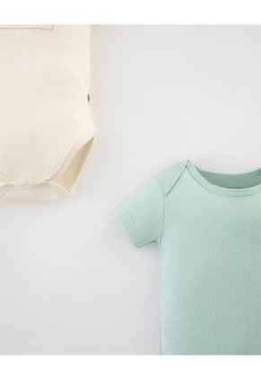Body Botones A Presión Algodón X5unds Surtido Bebé Unisex Multicolor