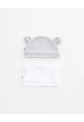 Gorro Bebé Unisex Algodón X2unds Surtido Multicolor