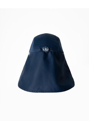 Gorra Protectora Con Cubrenuca Azul Niño Azul