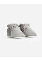 Botines Escarpines Suela Blanda Gris Bebé Unisex Gris de BABY FRESH