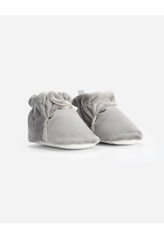 Botines Escarpines Suela Blanda Gris Bebé Unisex Gris BABY FRESH