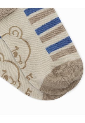 Medias Niño Algodón Tobilleras Pack X6 Surtido Multicolor