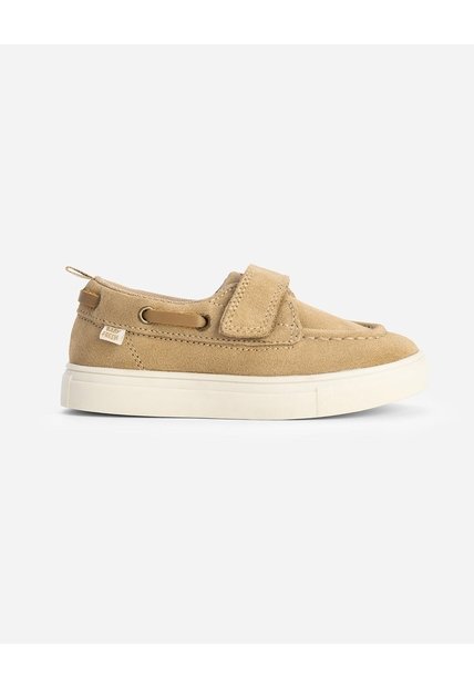 Zapatos Tipo Náutico Café Niño Cafe