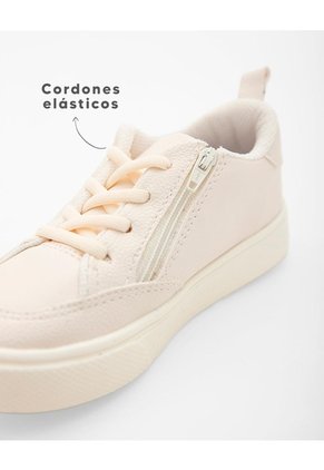 Tenis Casuales Beige Unisex Beige