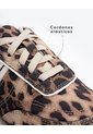 Tenis Casuales Animal Print Niña Cafe de BABY FRESH
