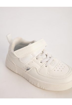 Tenis Casuales Blanco Niño Blanco