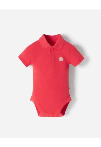 Body Manga Corta Rojo Bebé Niño Rojo BABY FRESH