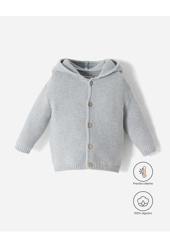 Suéter Regular Gris Bebé Unisex Gris BABY FRESH