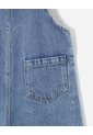 Overol Largo índigo Medio Unisex Azul Oscuro de BABY FRESH