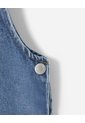 Overol Largo índigo Medio Unisex Azul Oscuro de BABY FRESH