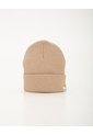 Gorro Beanie Tejido Beige Unisex Beige de BABY FRESH