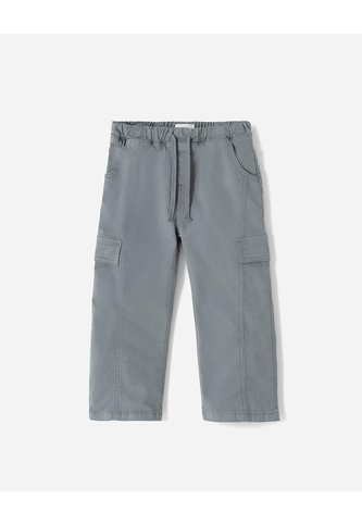 Pantalón Tipo Cargo Drill Gris Niño Gris BABY FRESH