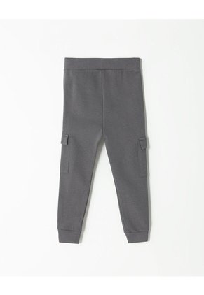 Jogger Regular Gris Niño Gris