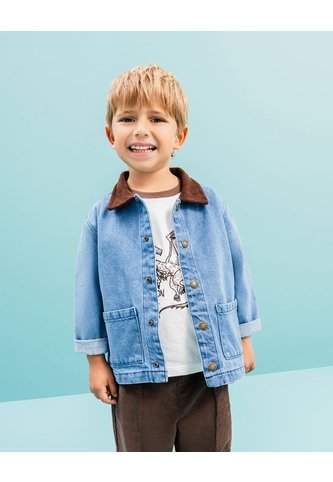 Chaqueta Regular índigo Medio Niño Azul Oscuro BABY FRESH