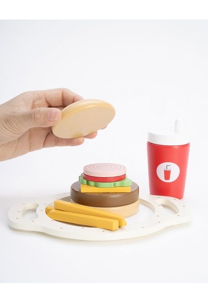 Juguete De Estimulación Set Hamburguesa