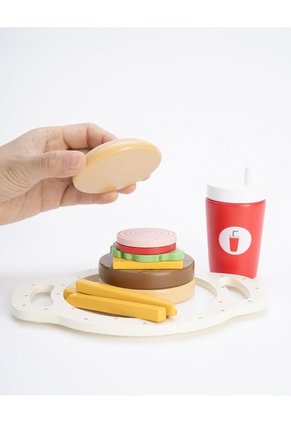 Juguete De Estimulación Set Hamburguesa