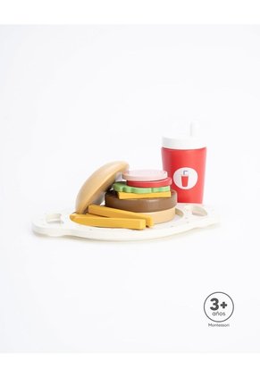 Juguete De Estimulación Set Hamburguesa