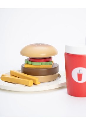Juguete De Estimulación Set Hamburguesa