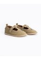 Zapatos Tipo Mary Jane Gamuza Café Niña Cafe de BABY FRESH