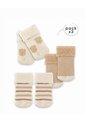 Medias Bebé Unisex Algodón Largas Pack X3 Surtido Multicolor de BABY FRESH