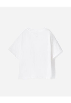 Camiseta Regular Algodón Paw Patrol Crema Niña Beige