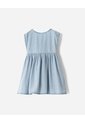 Vestido Midi índigo Claro Niña Azul Oscuro de BABY FRESH