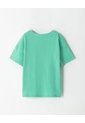 Camiseta Regular Algodón Estampado Brillante Niña Verde de BABY FRESH