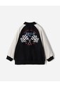 Chaqueta Bomber Negra Niño Negro de BABY FRESH