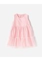 Vestido Midi Regular Tull Brillos Rosa Niña Rosa de BABY FRESH