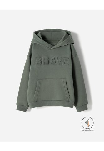 Buzo Tipo Hoddie Verde Niño Verde BABY FRESH