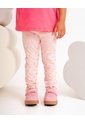 Legging Tiro Medio Estampado Brillante Niña Rosa de BABY FRESH