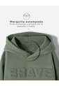 Buzo Tipo Hoddie Verde Niño Verde de BABY FRESH