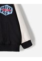 Chaqueta Bomber Negra Niño Negro de BABY FRESH
