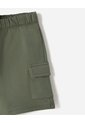 Conjunto Camiseta + Bermuda Algodón Niño Verde de BABY FRESH