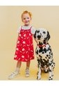 Conjunto Camiseta + Vestido Niña Rojo de BABY FRESH