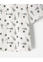 Camisa Manga Corta Regular Algodón Estampada Niño Blanco de BABY FRESH