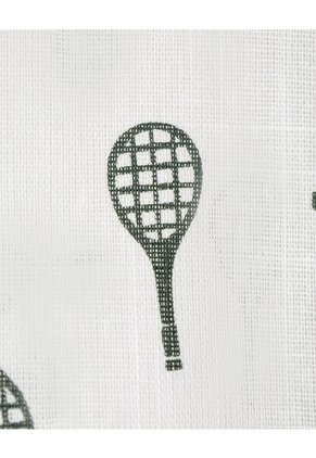 Camisa Manga Corta Regular Algodón Estampada Niño Blanco