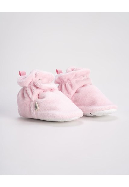 Botines Escarpines Suela Blanda Rosados Bebé Niña Rosa