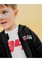 Buzo Oversize Negra Niño Negro de BABY FRESH