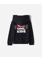 Buzo Oversize Negra Niño Negro de BABY FRESH