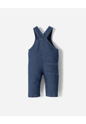 Overol Denim Regular índigo Oscuro Bebé Unisex Azul Oscuro