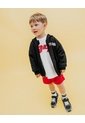 Buzo Oversize Negra Niño Negro de BABY FRESH