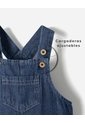 Overol Denim Regular índigo Oscuro Bebé Unisex Azul Oscuro de BABY FRESH
