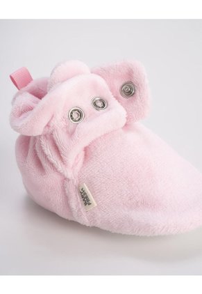 Botines Escarpines Suela Blanda Rosados Bebé Niña Rosa
