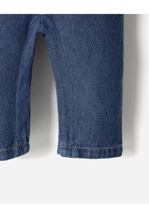 Overol Denim Regular índigo Oscuro Bebé Unisex Azul Oscuro