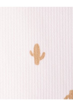 Camisa Oversize Manga Larga Blanco Estampada Niño Blanco