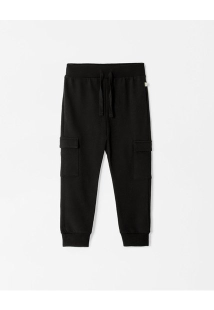 Jogger Regular Negro Niño Negro