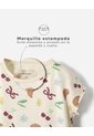 Pijama Camiseta + Short Niña Beige de BABY FRESH