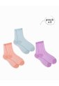 Medias Niña Algodón Largas Pack X3 Surtido Multicolor de BABY FRESH